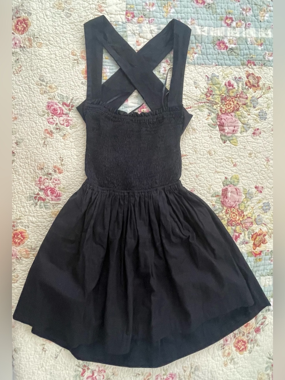 Market Black Crossback Dress with Bow